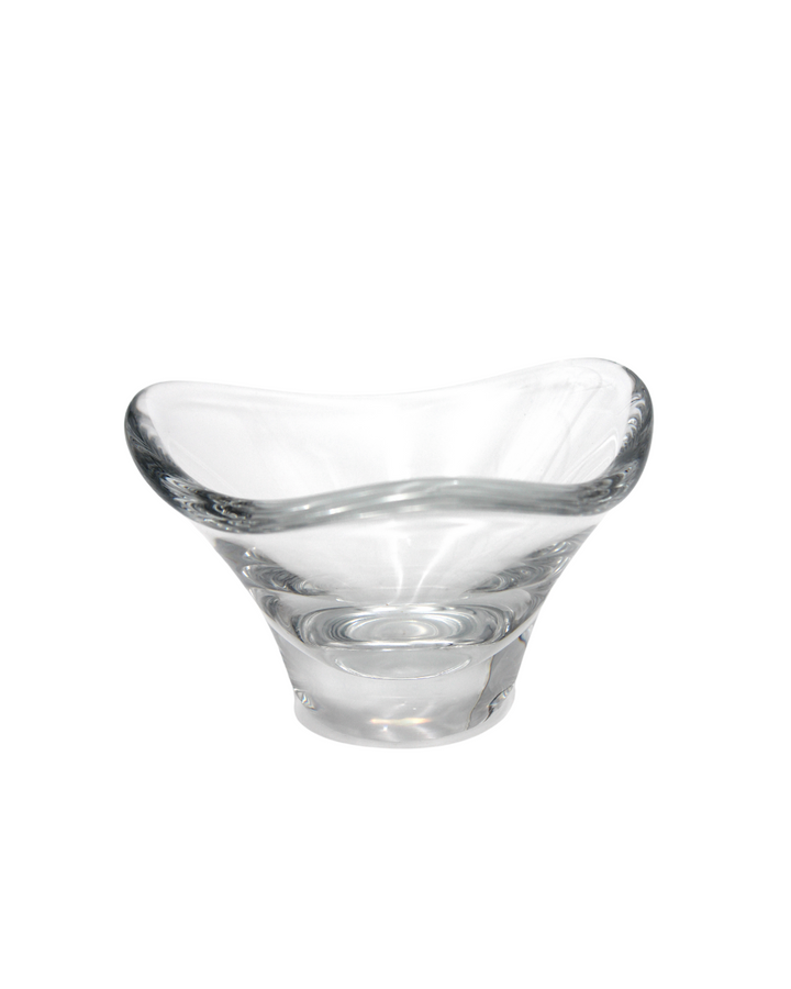 Holmegaard - Glasschale „Triangle“.