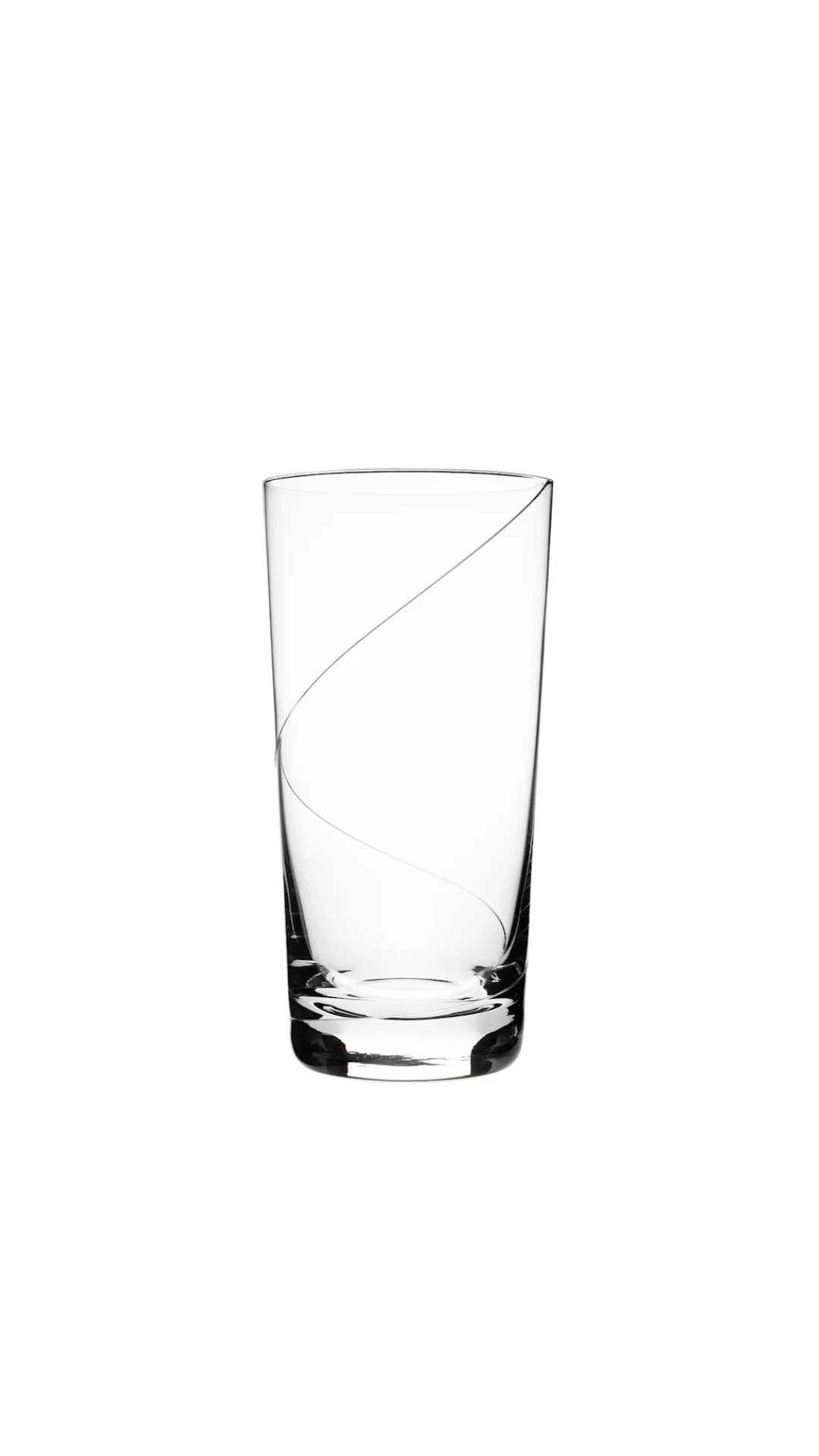 Kosta Boda - Trinkglas „Line Tumbler“.