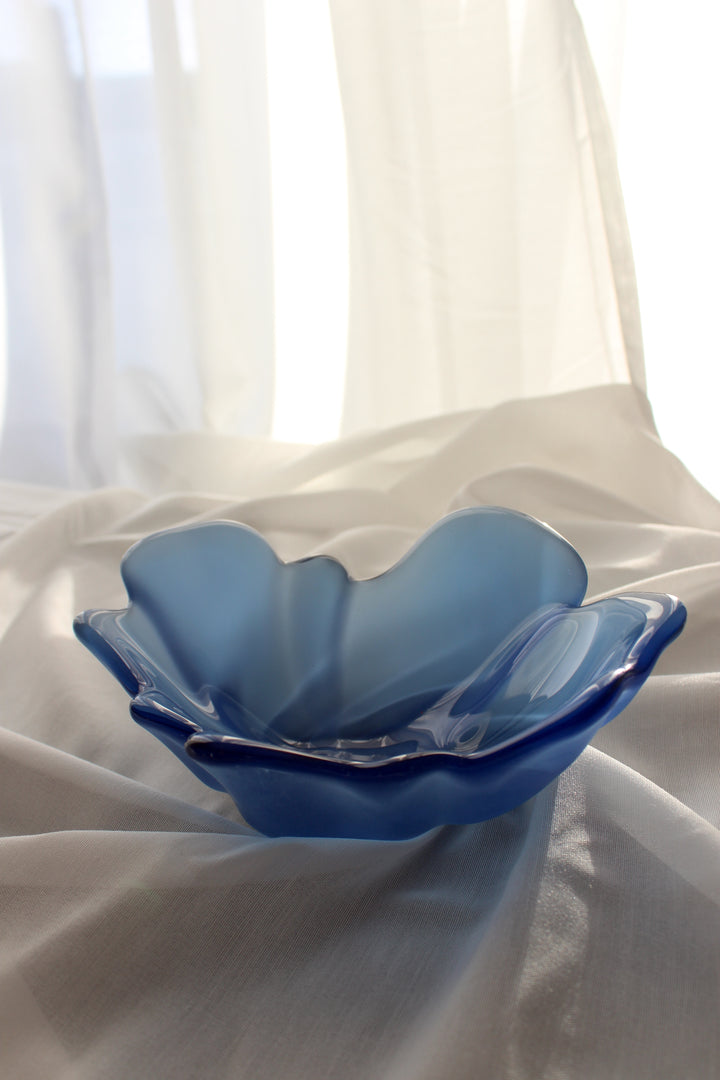 Holmegaard - Schale „Natura“, blau