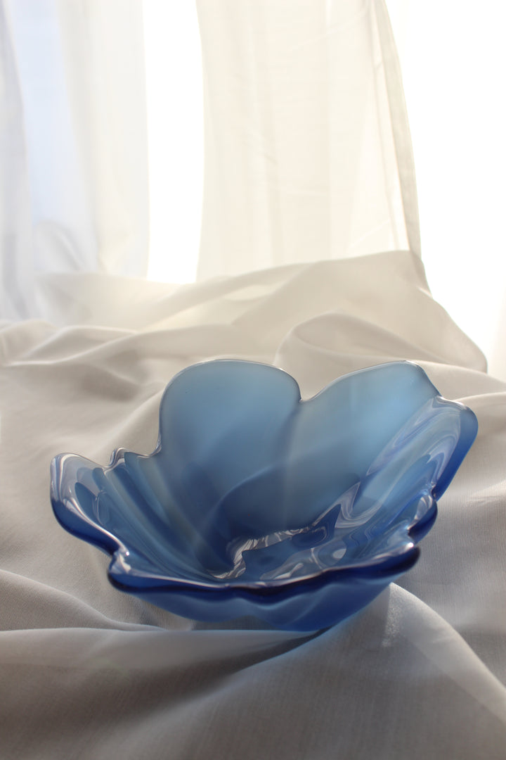 Holmegaard - Schale „Natura“, blau