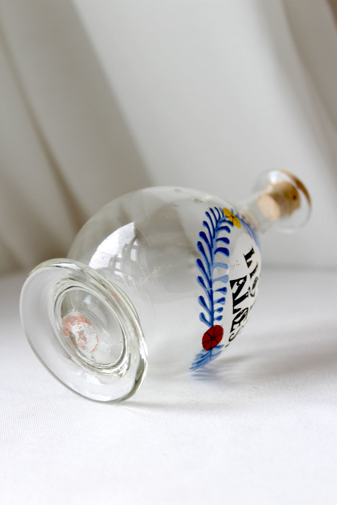 Holmegaard - 'ESS: LIGNI.ALOES' apothecary bottle
