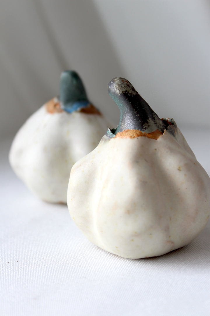 Hanne Busch - Ceramic ornamental garlic, 2 pcs.