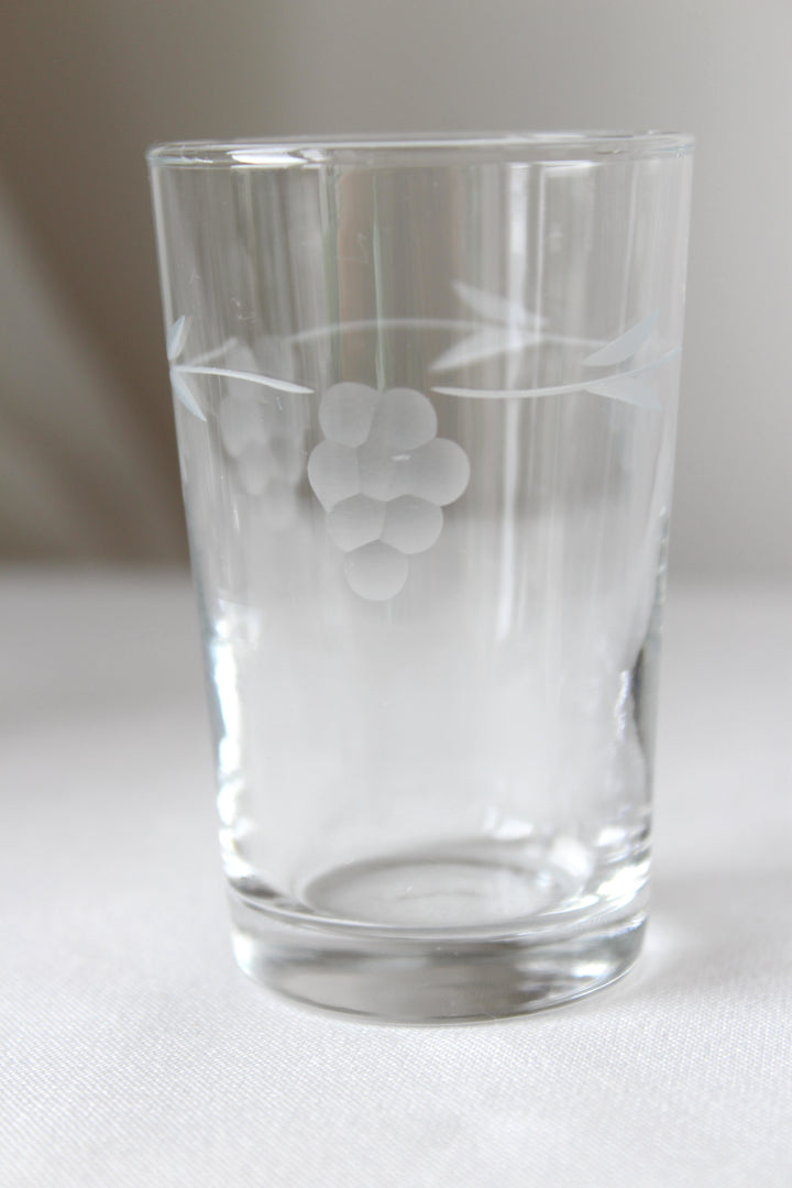 Vintage - 'Morgen' Schnapsglas