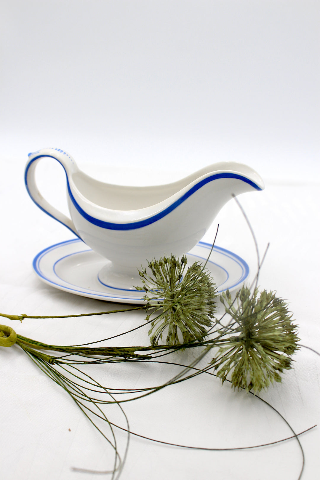 Villeroy & Boch - Saucenschüssel mit blauem Rand