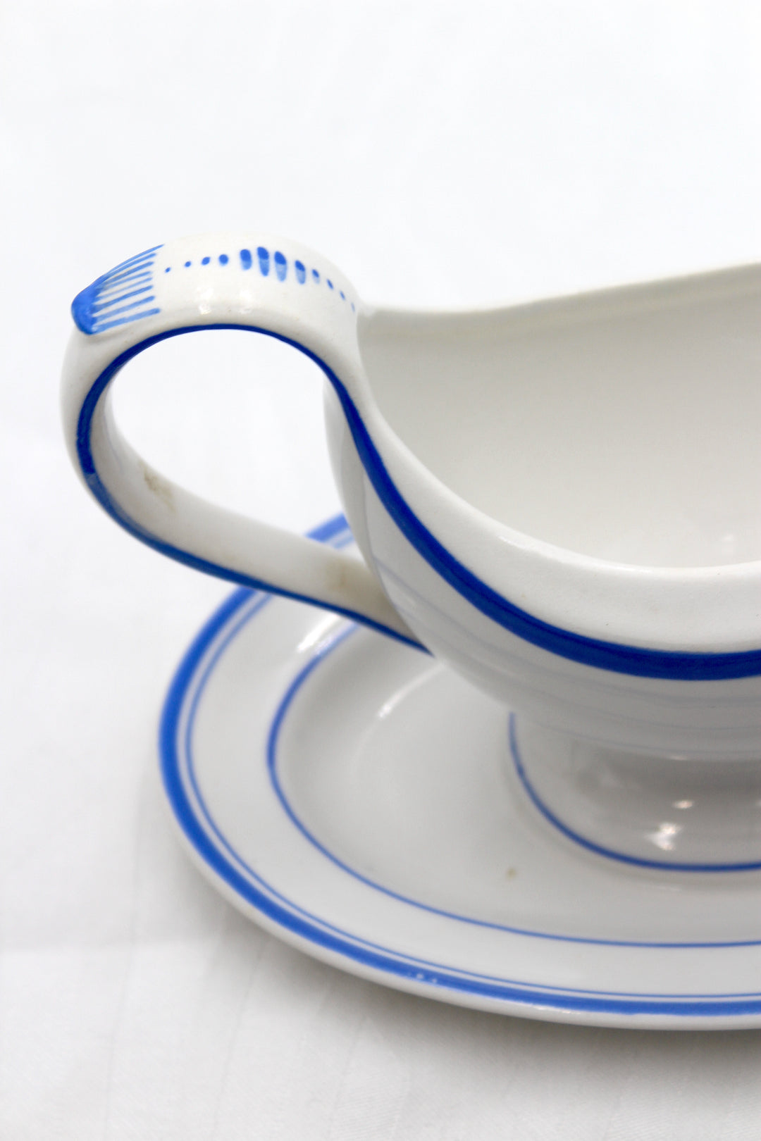 Villeroy & Boch - Saucenschüssel mit blauem Rand
