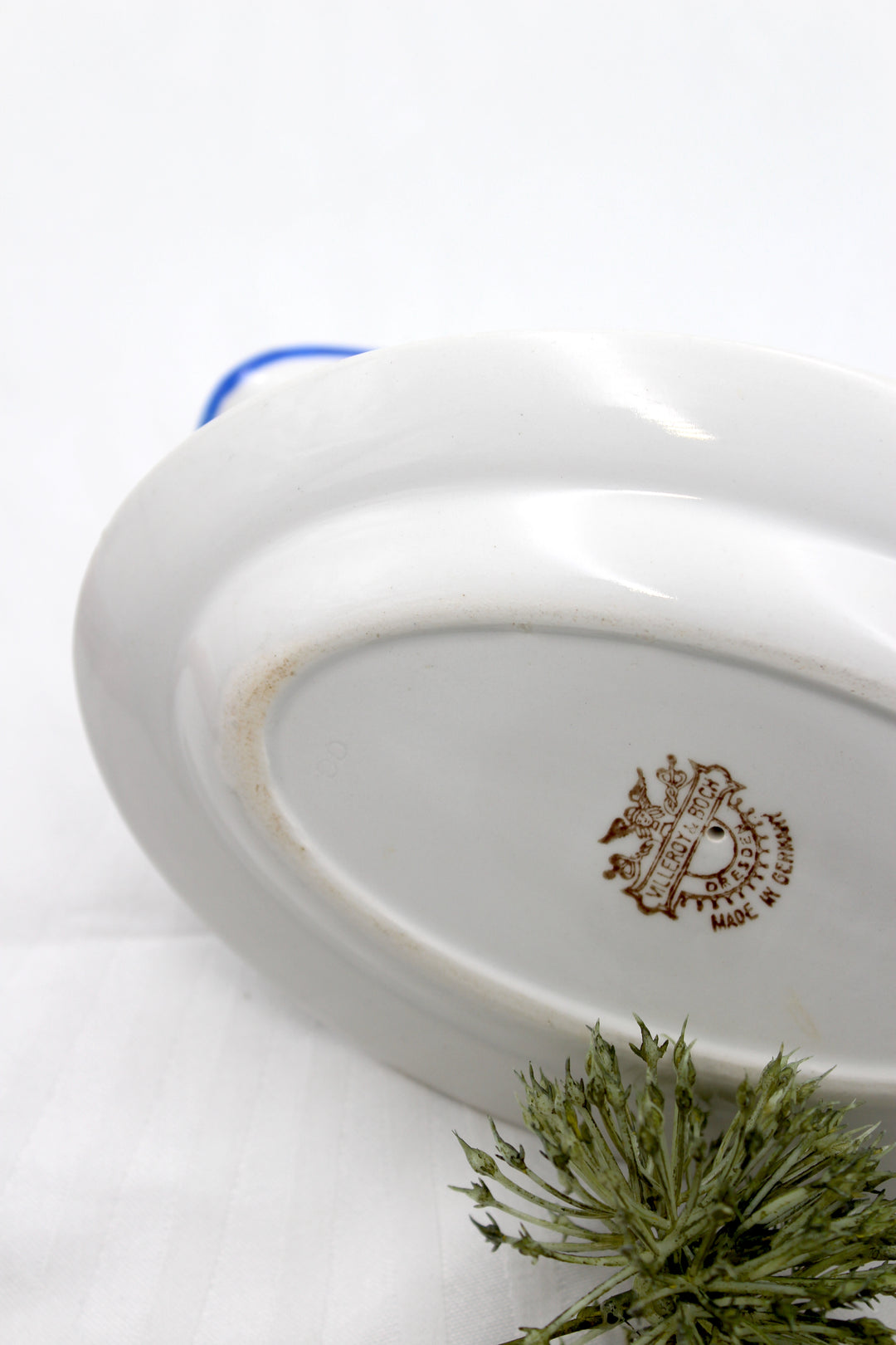 Villeroy & Boch - Saucenschüssel mit blauem Rand