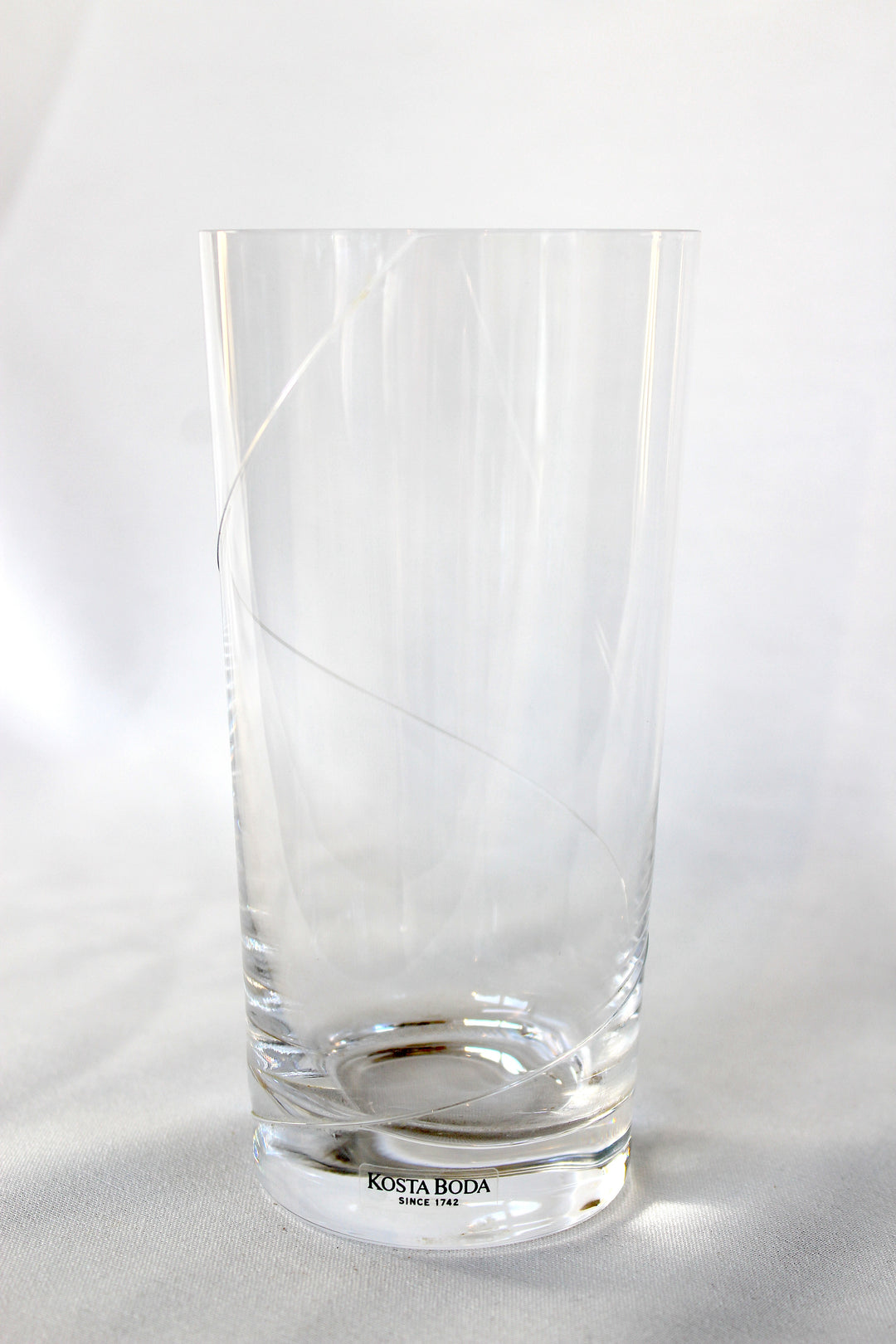 Kosta Boda - Trinkglas „Line Tumbler“.