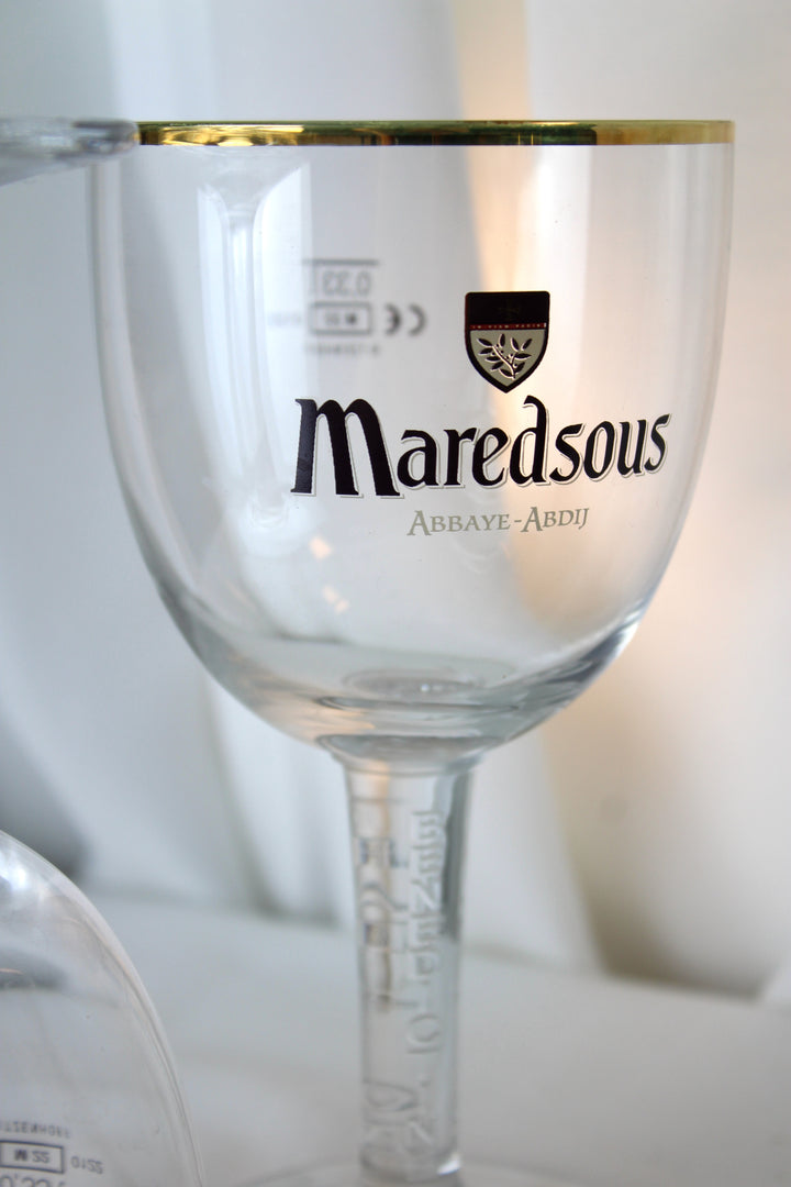 Maredsous - Bierglas, 0,33 cl.