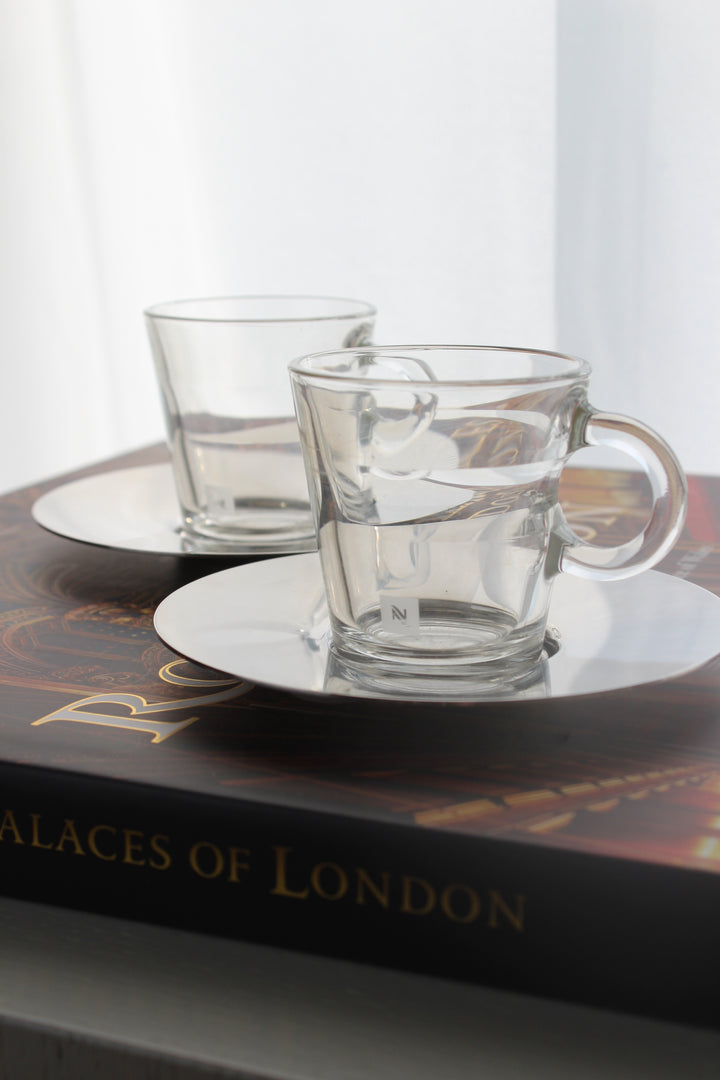 Nespresso - Espresso cups with saucers 2pcs
