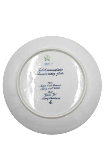 Royal Copenhagen - 75 years Anniversary plate, 1908-1983