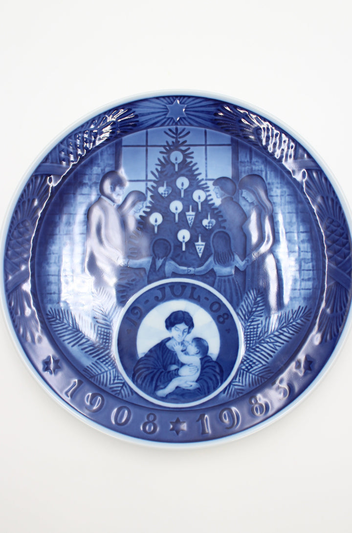 Royal Copenhagen - 75 years Anniversary plate, 1908-1983