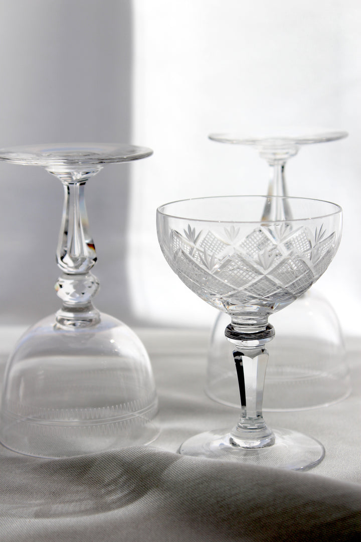 Holmegaard - 'Christiansborg' Likörglas, Kristallglas