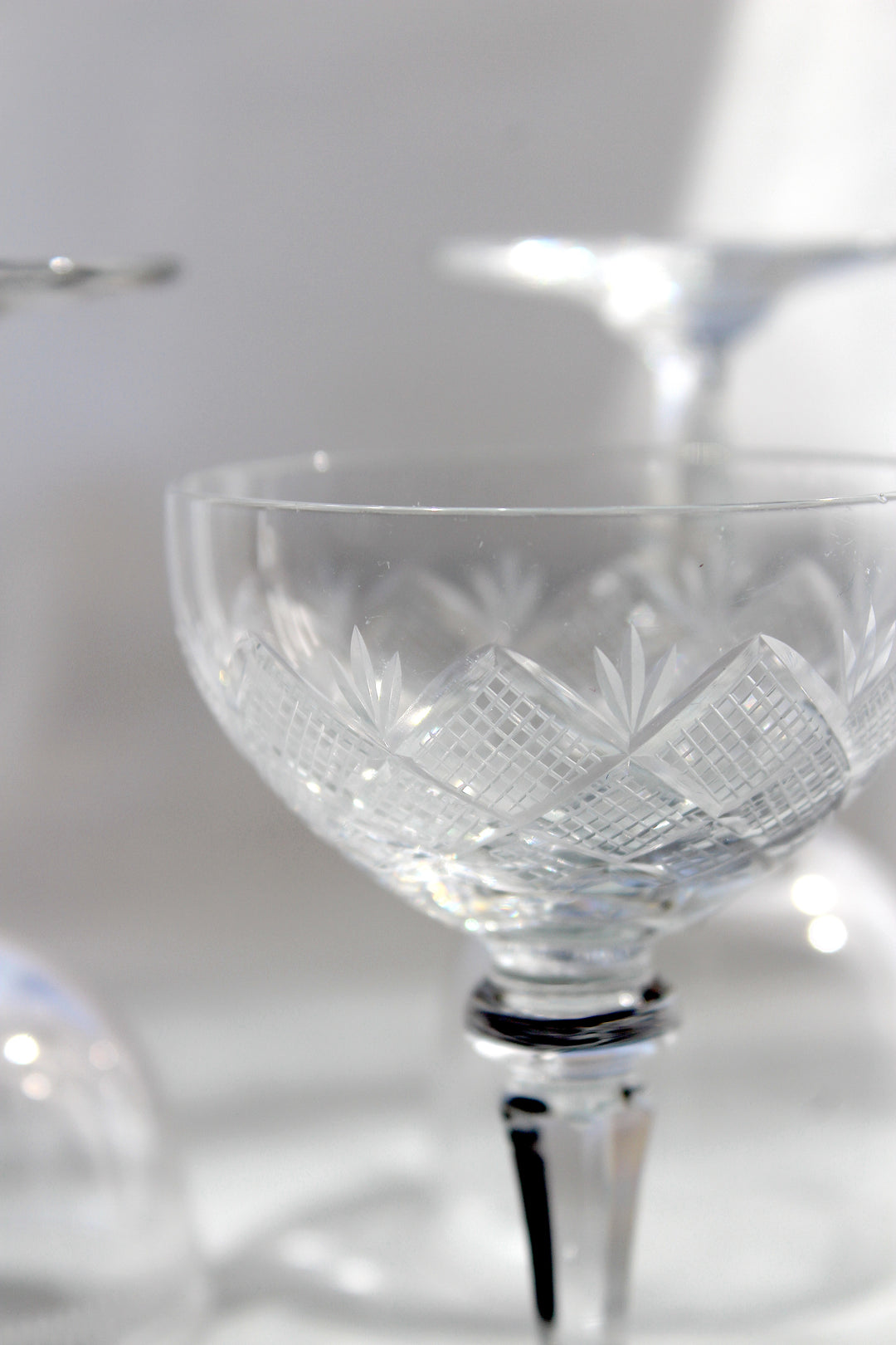 Holmegaard - 'Christiansborg' Likörglas, Kristallglas