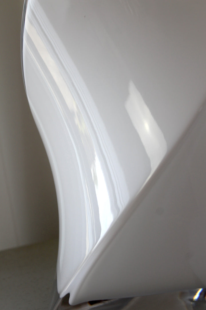 Piet Hein - Twister-Vase, 24 cm. Opal