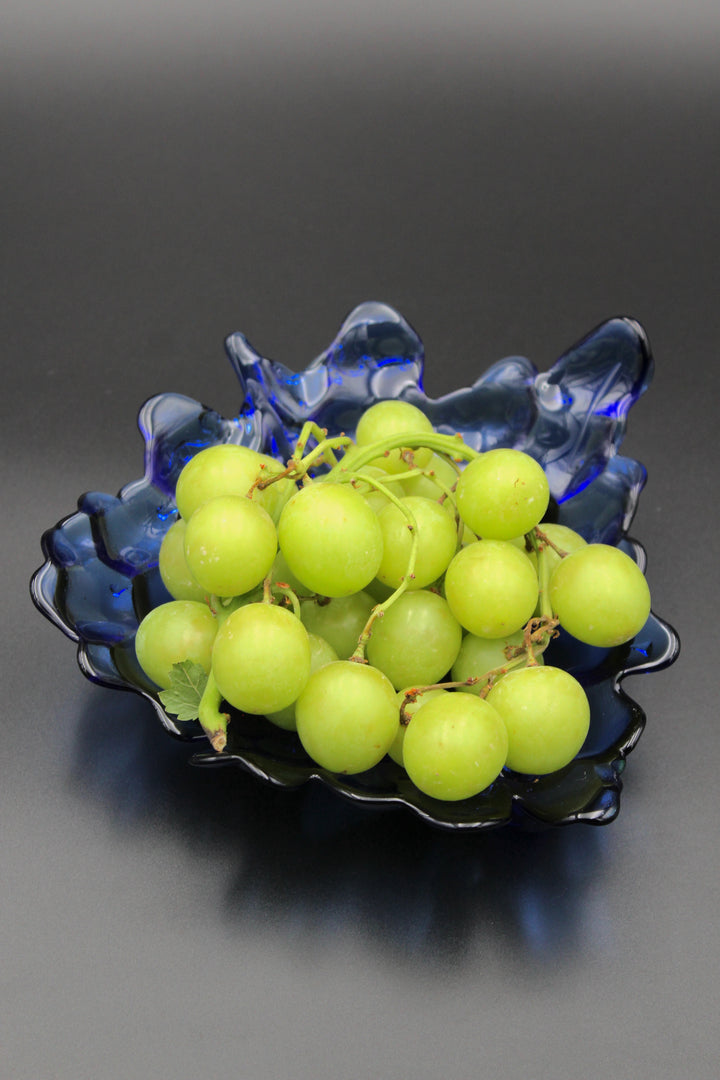 Vintage - Glasschale „Grape“.