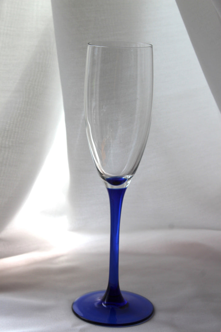 Luminarc - Champagnerglas, blau