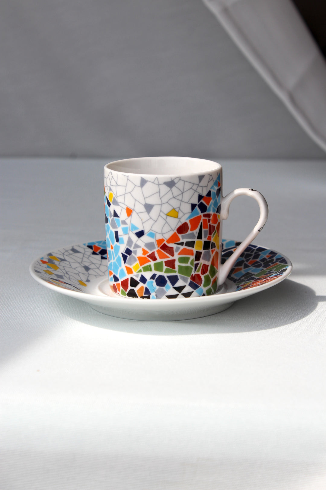 Barcelona - Espressotasse mit Untertasse