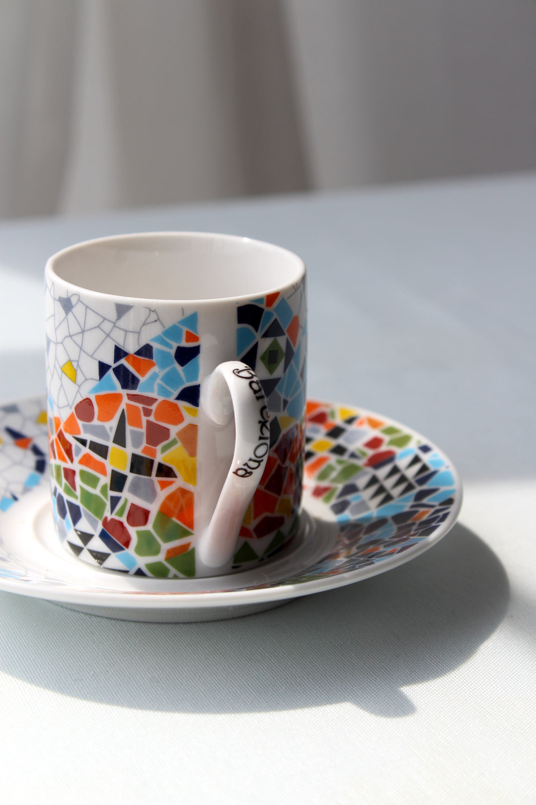 Barcelona - Espressotasse mit Untertasse