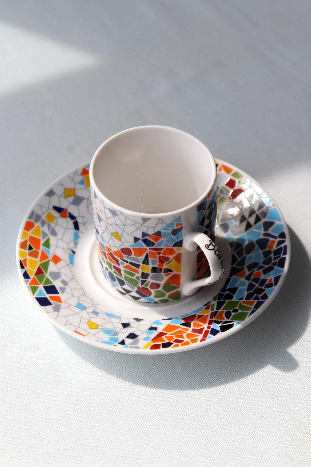 Barcelona - Espressotasse mit Untertasse