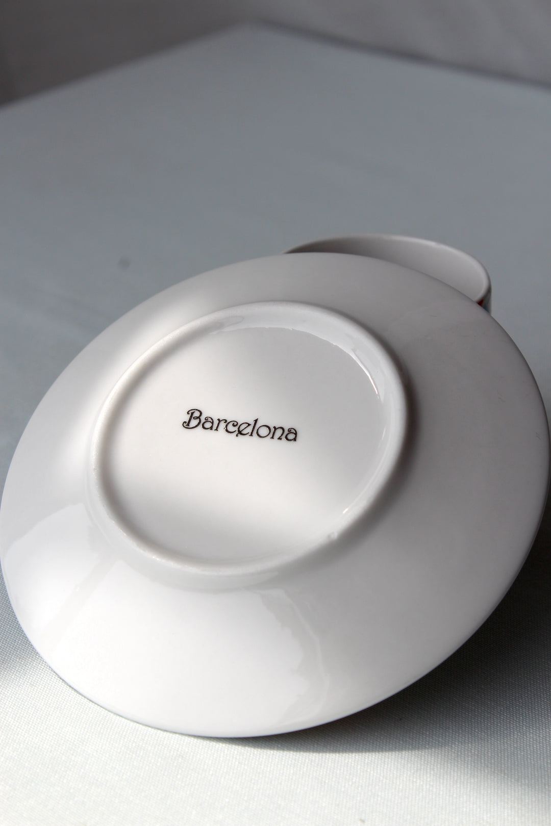 Barcelona - Espressotasse mit Untertasse