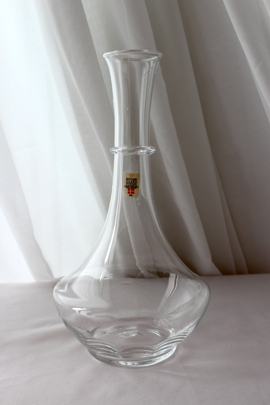 Holmegaard - Karaffe „Viol Fogliet“.