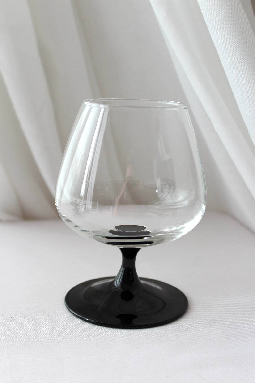 Luminarc - Cognacglas, schwarz