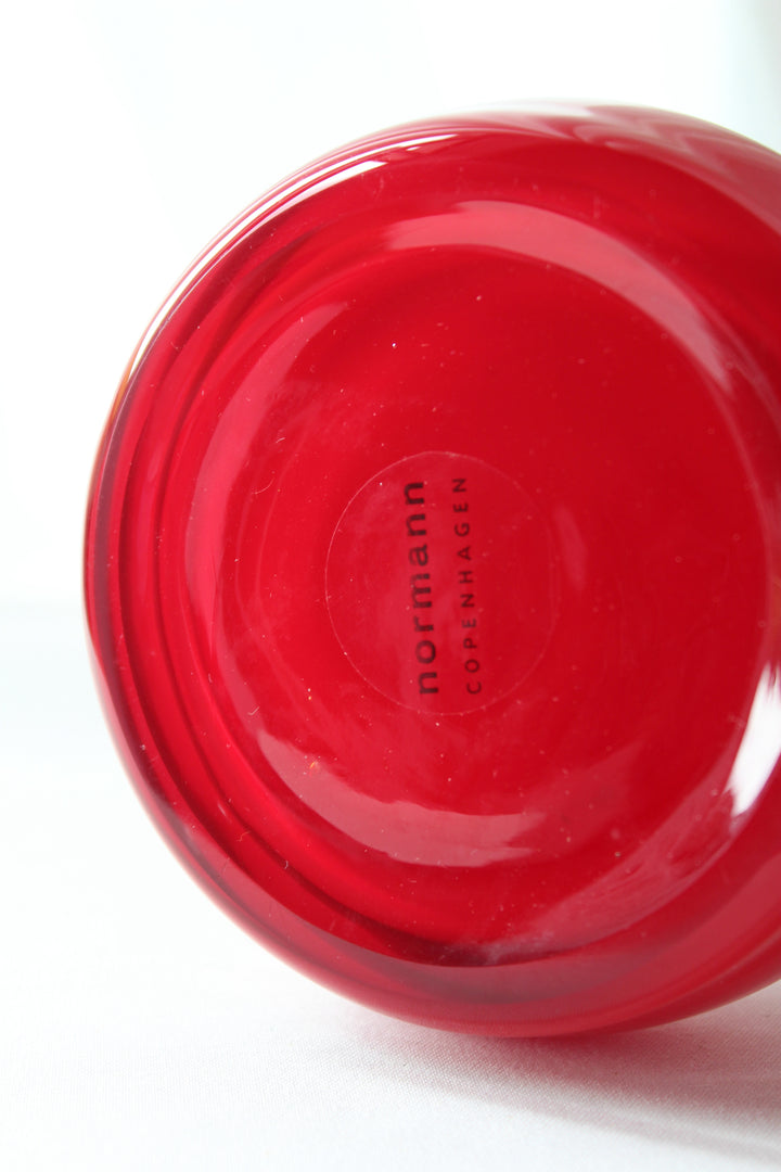 Normann - Vase 'Swing', rot