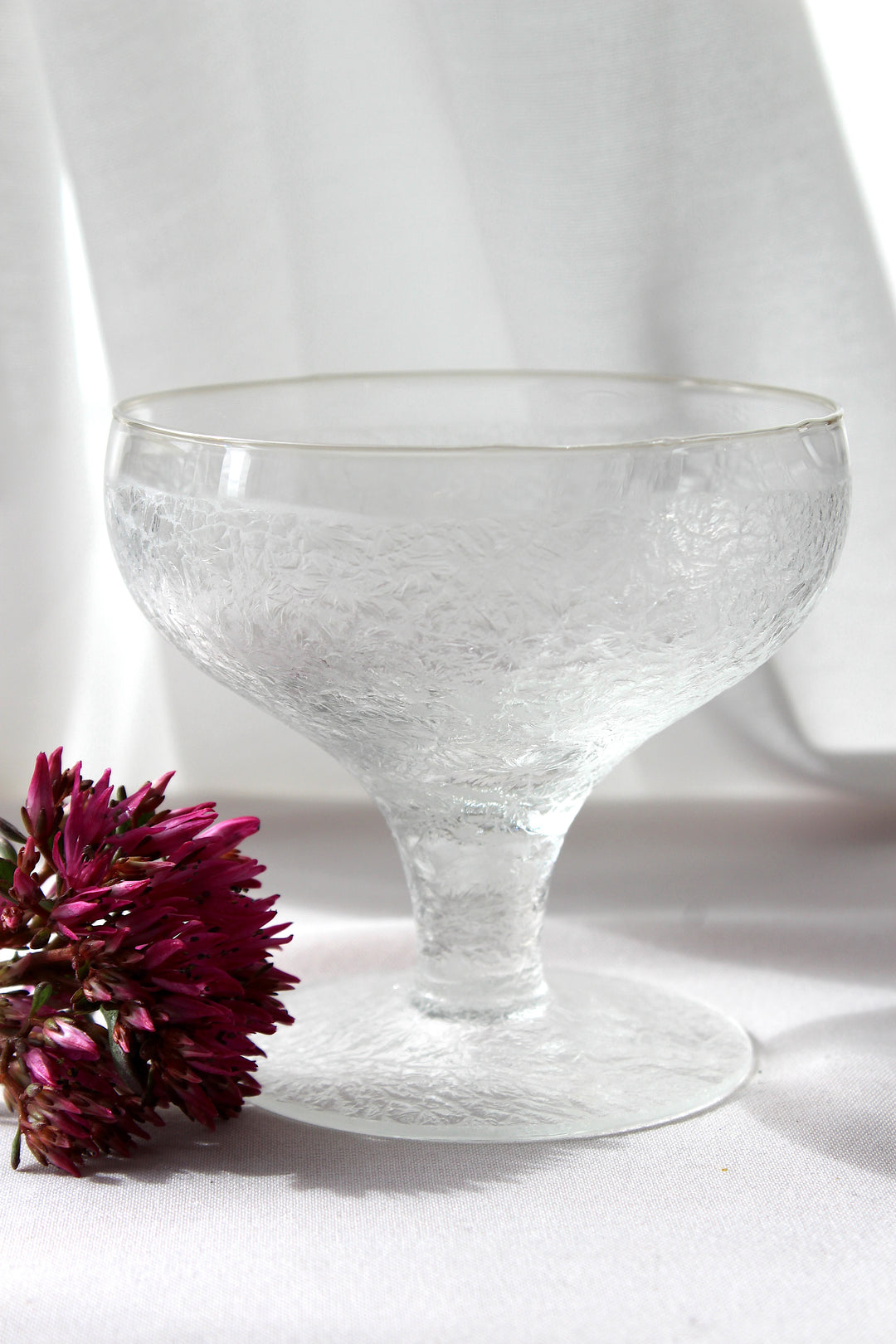 Holmegaard - „Eisblume“, Champagnerschale
