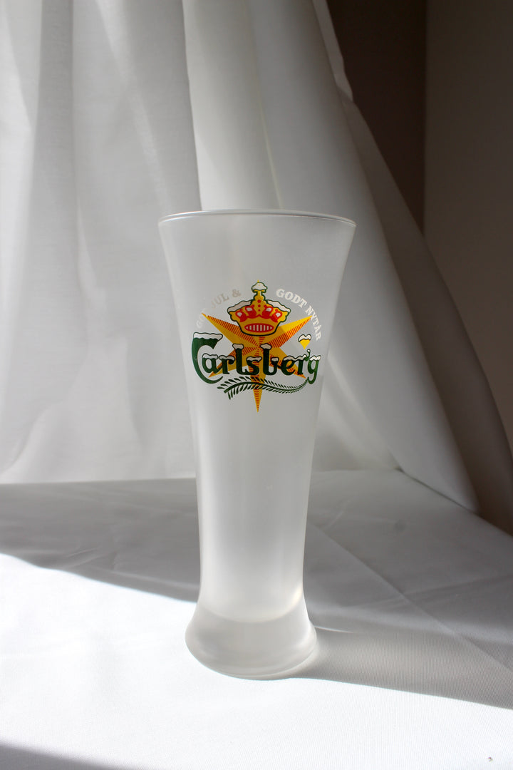 Carlsberg - Bierglas „Merry Christmas & Happy New Year“.