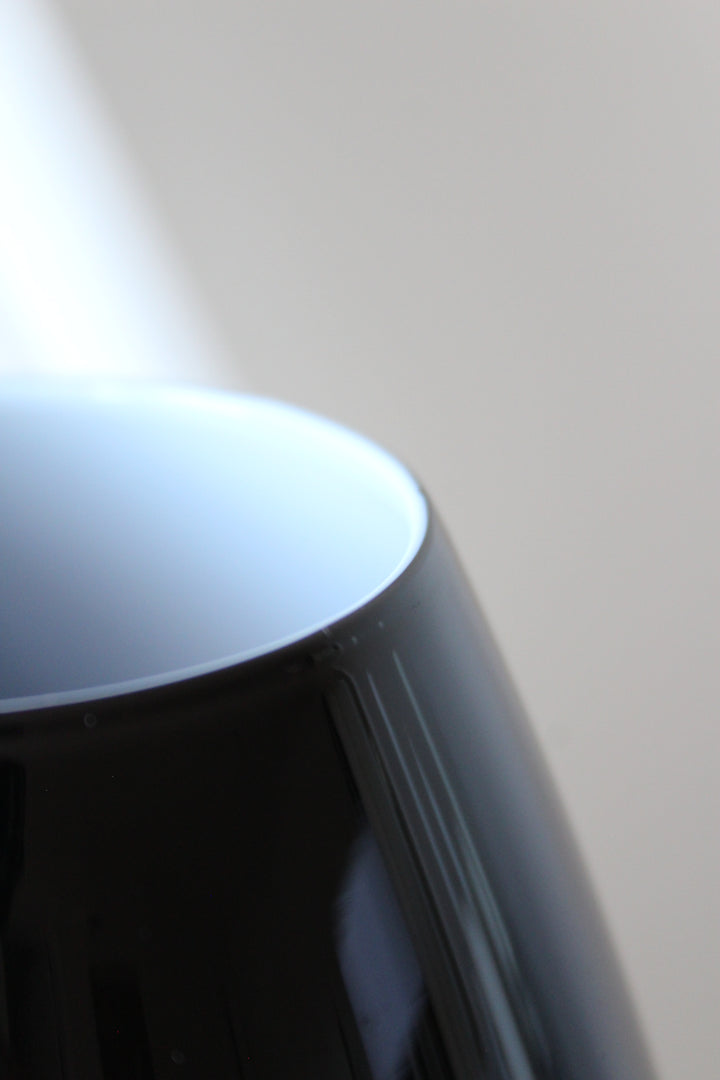 Holmegaard - Vase 'Cocoon', schwarz