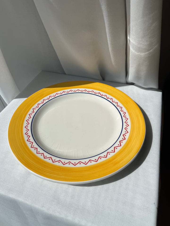 The plate 'TERNANA' made in Italy