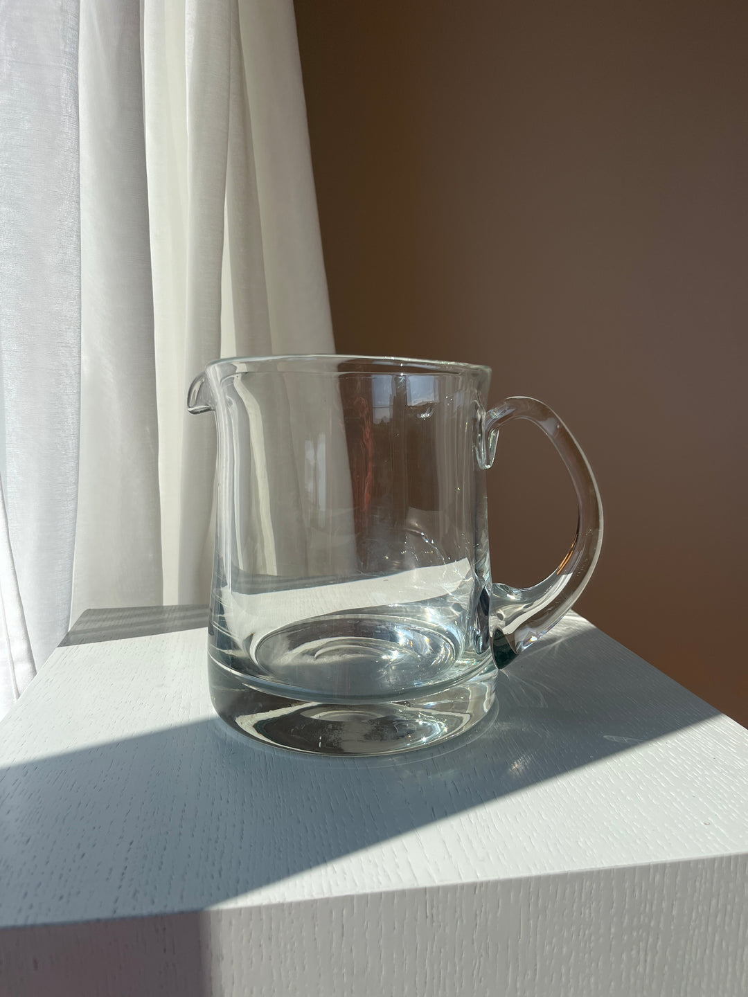 Glas kande, massiv