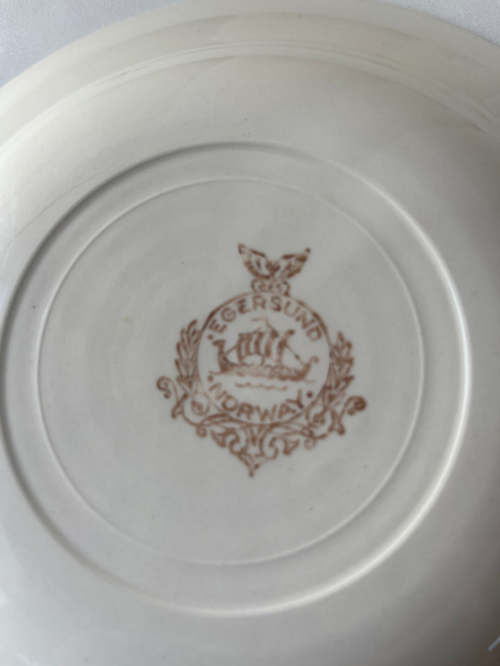 Tallerken Dyb - ‘ Egersund ‘ NORWAY