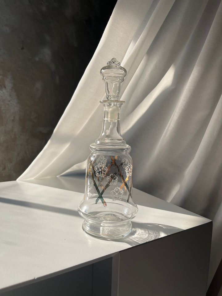 Elegant vintage vin- eller spirituskaraffel