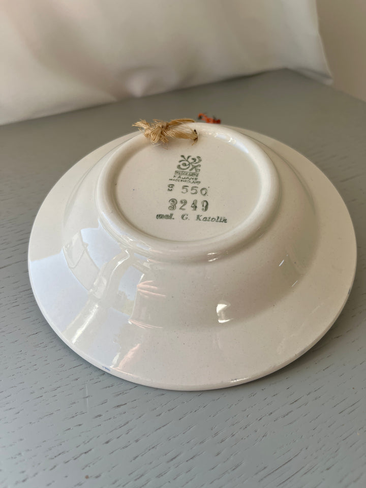 Polsk fajance skål (lille)