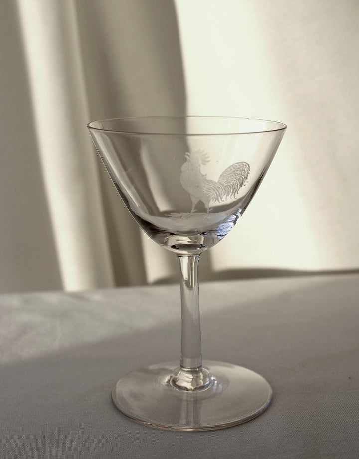 Vintage - 'Hane' likørglas