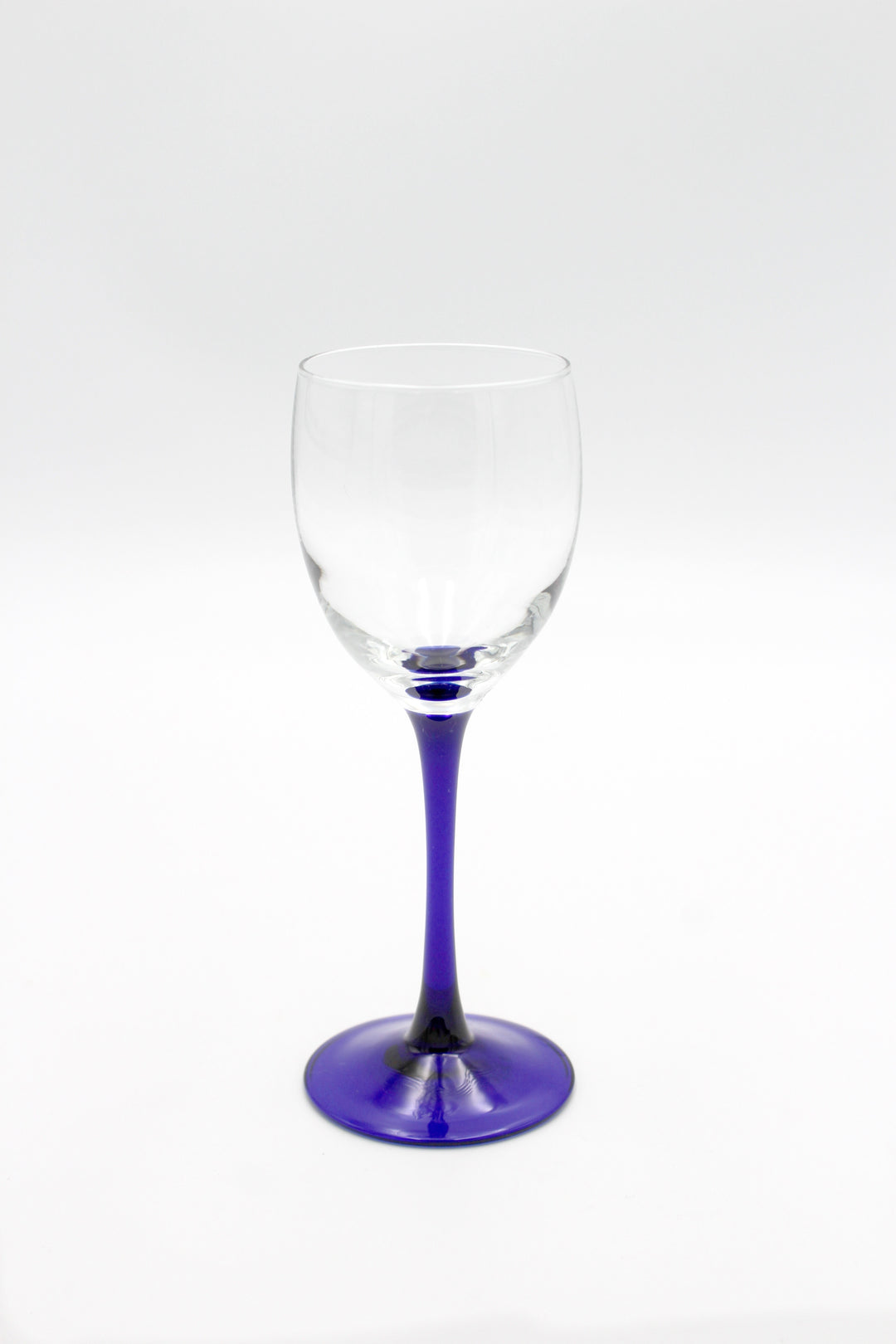 Frankreich - Hedving-Glas, blauer hoher Stiel