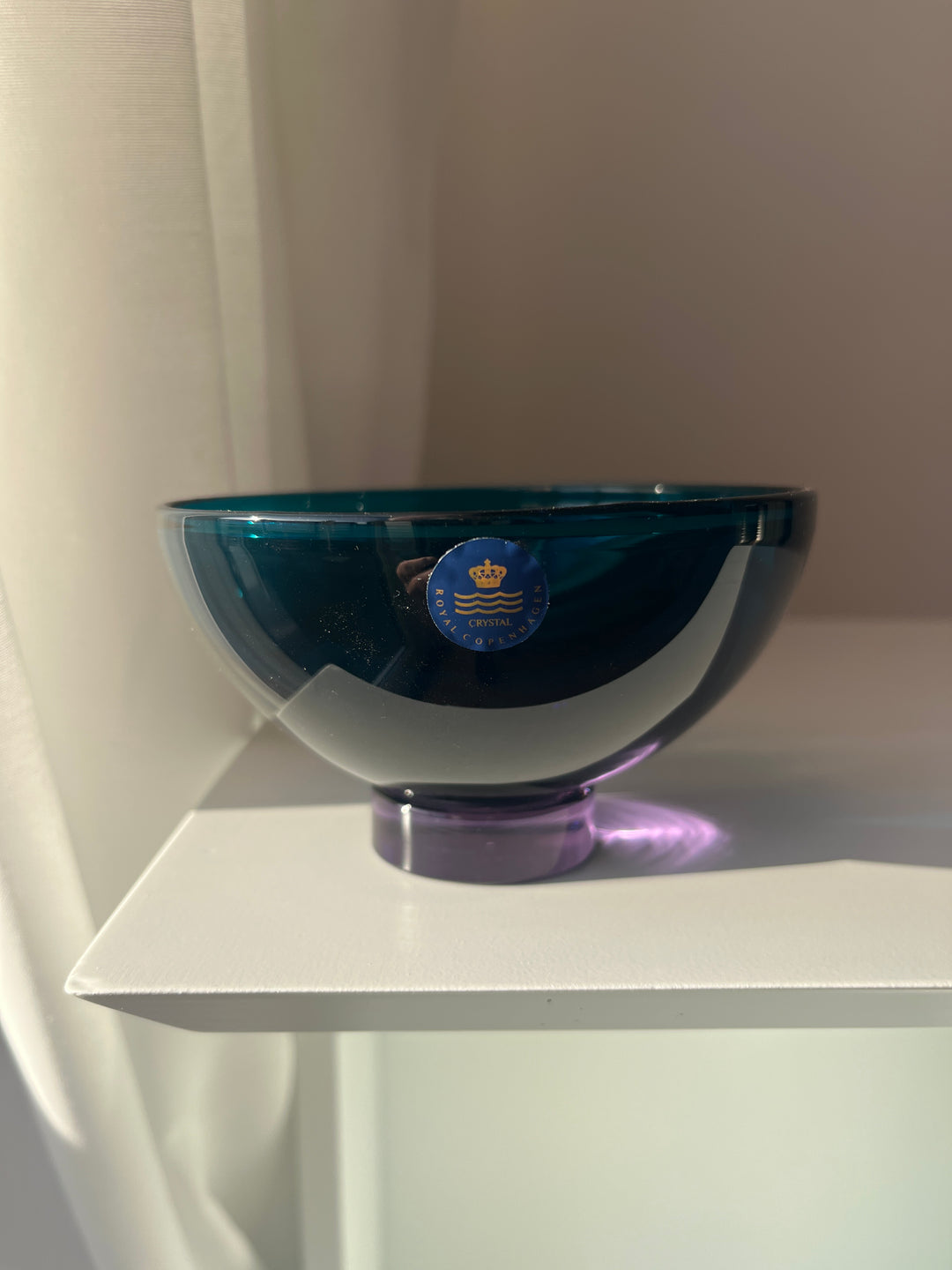 Royal Copenhagen - 'Harlekin' Vase, Lilla