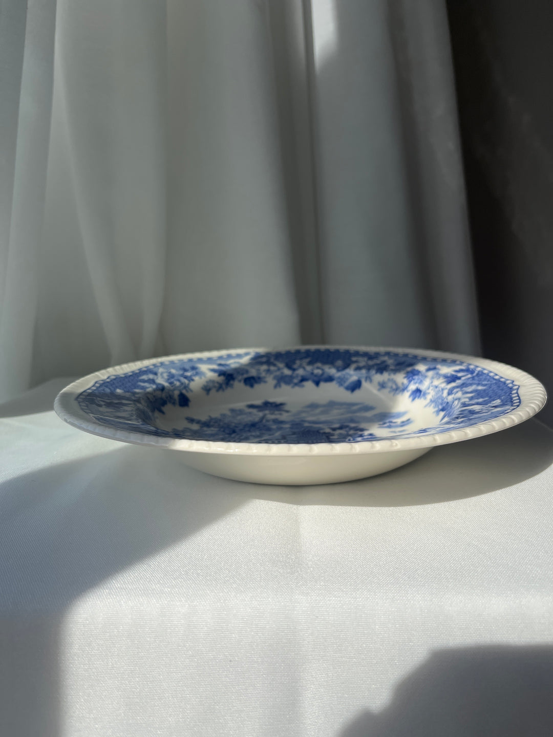 Dyb tallerken - Wood’s Burslem , England