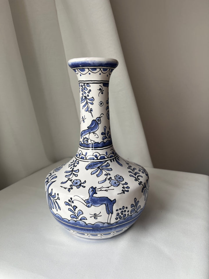 Håndmalet keramisk vase fra Conimbriga, Portugal