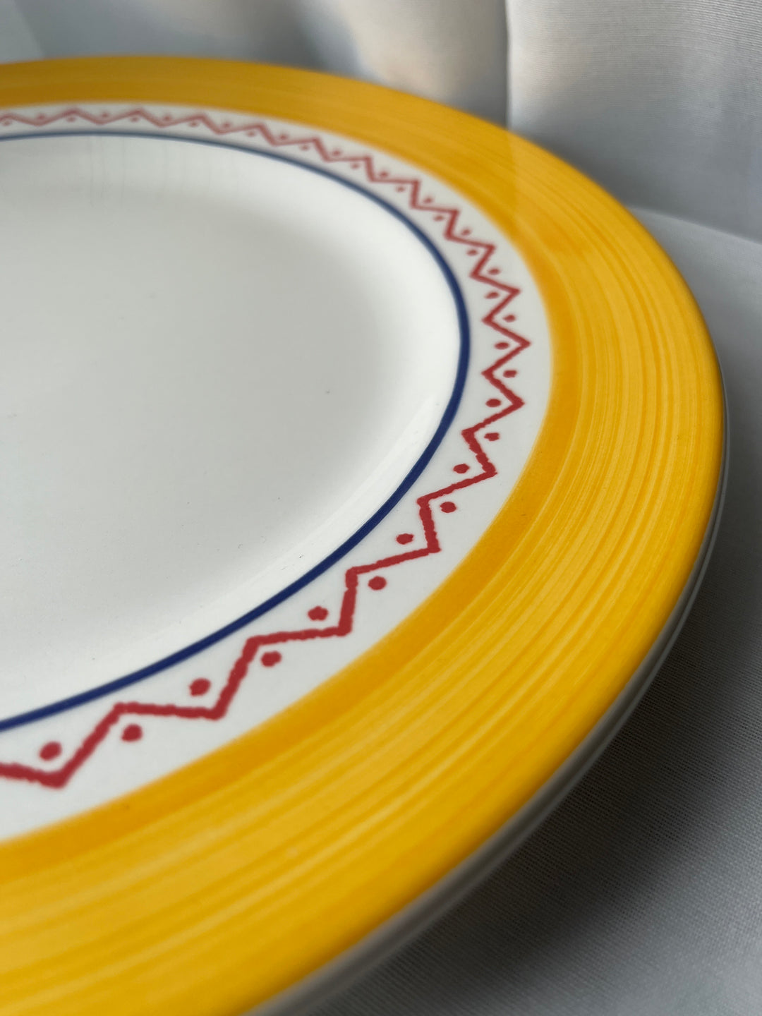 The plate 'TERNANA' made in Italy