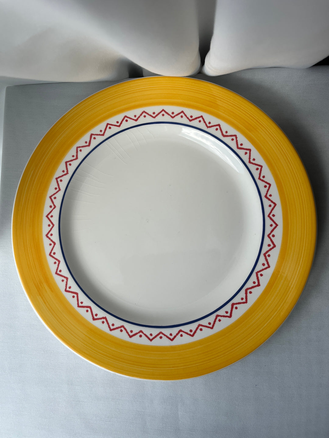 The plate 'TERNANA' made in Italy
