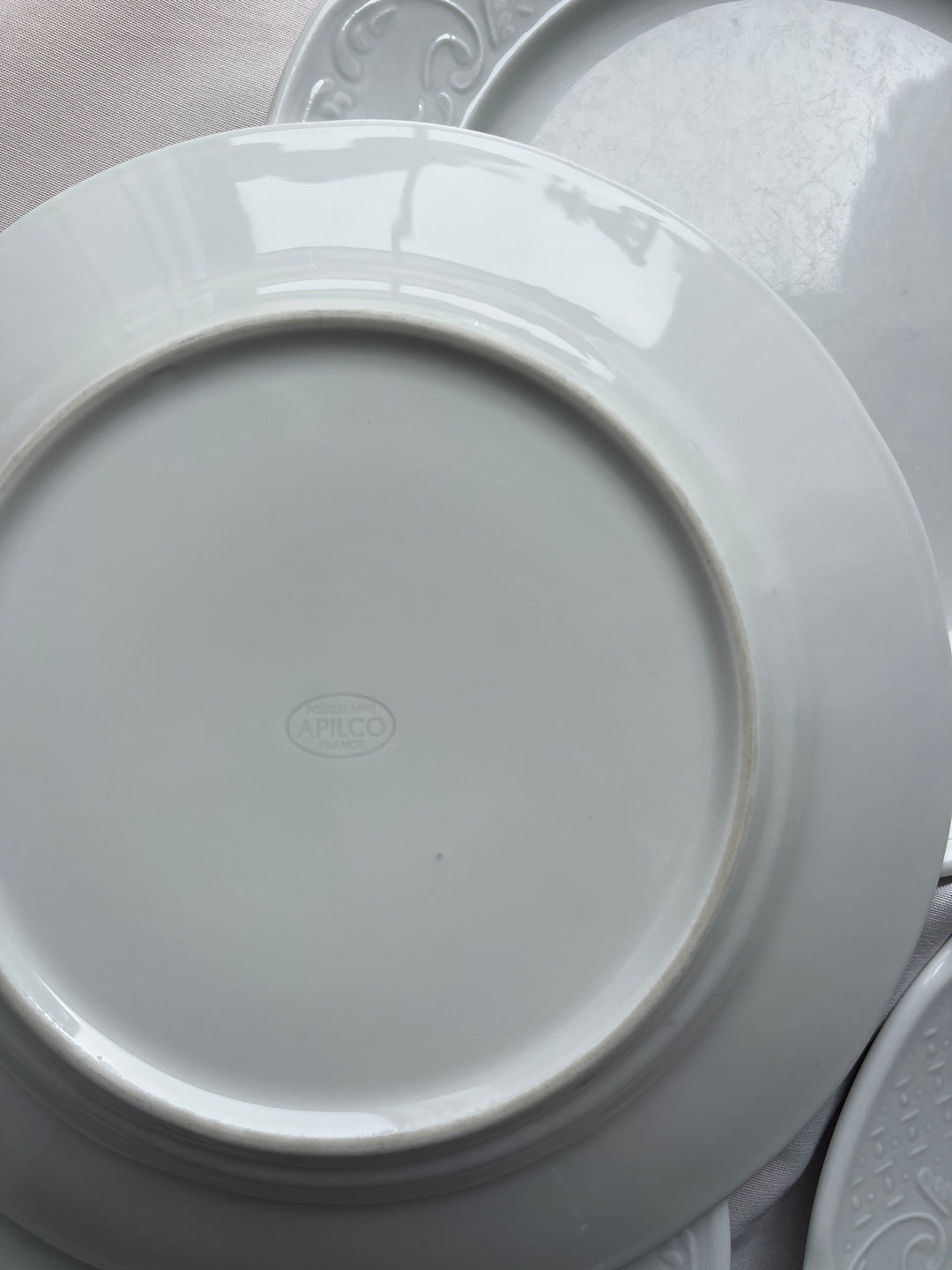 4 Middagstallerkner Apilco France