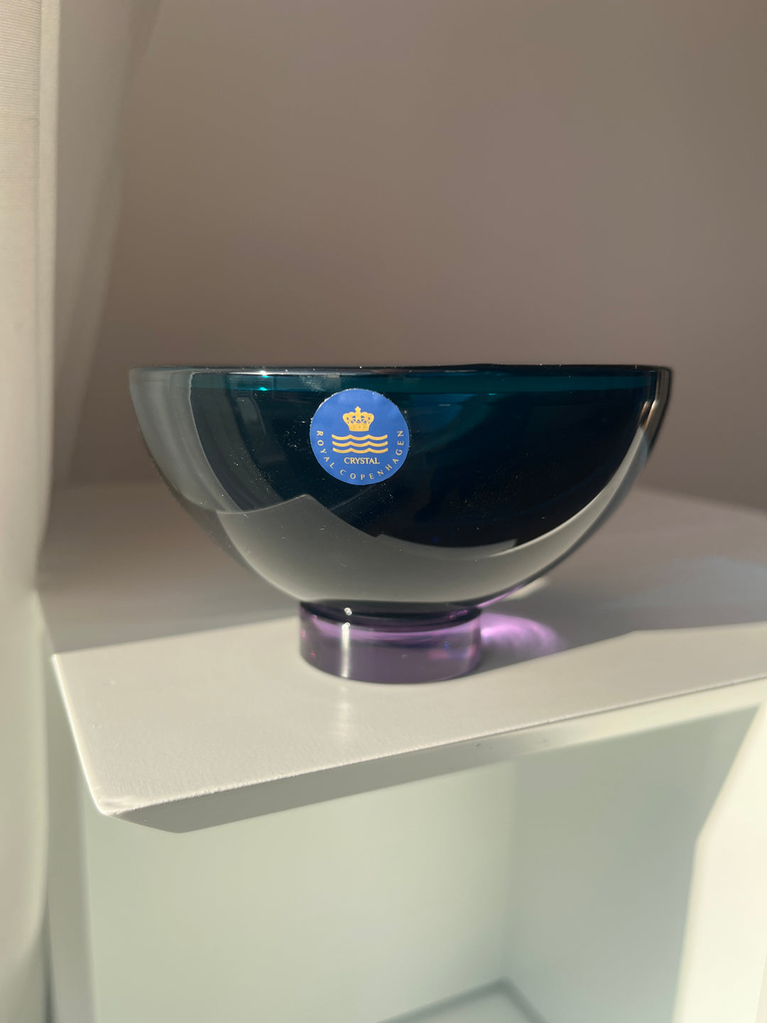 Royal Copenhagen - 'Harlekin' Vase, Lilla