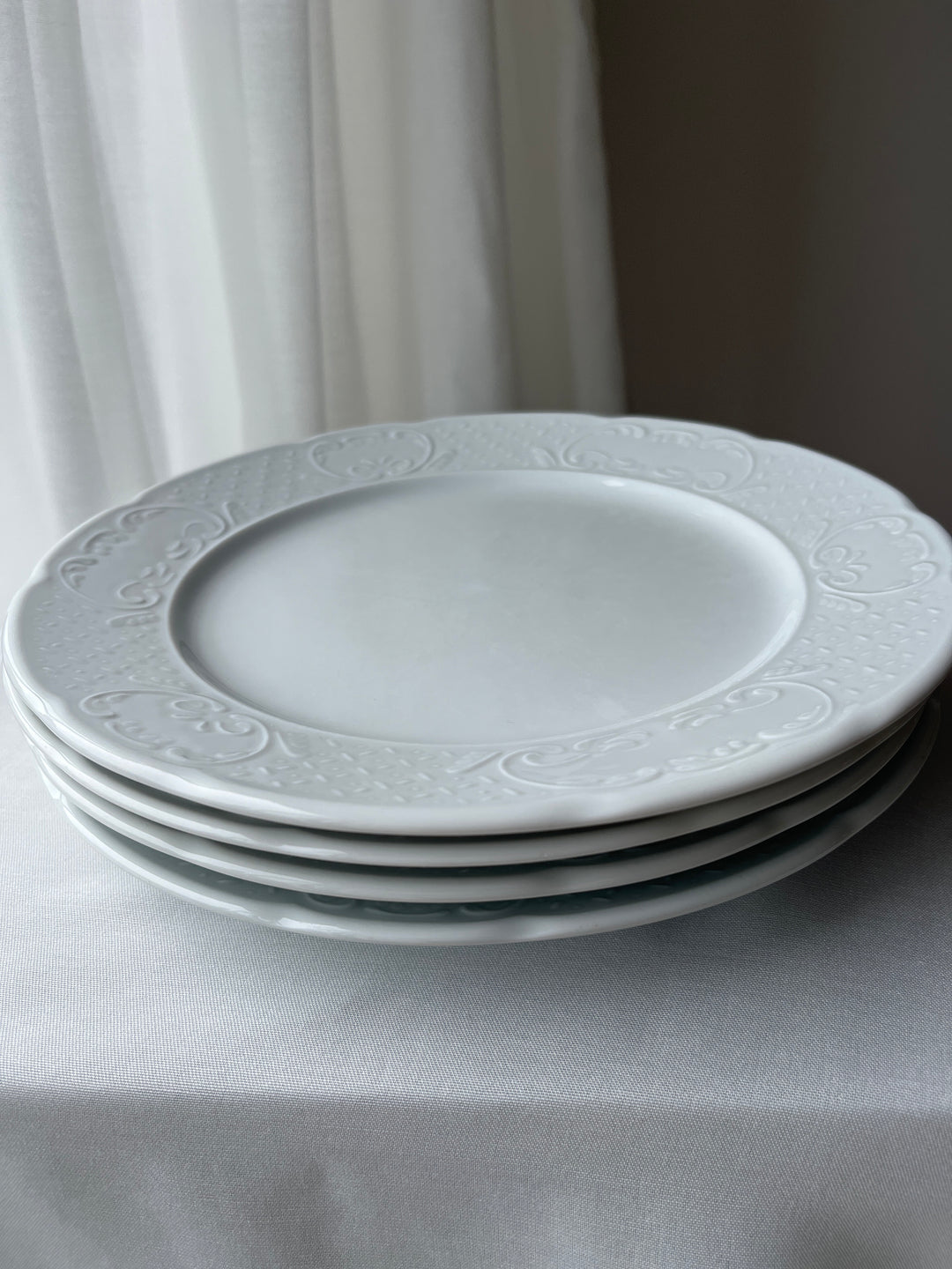 4 Middagstallerkner Apilco France