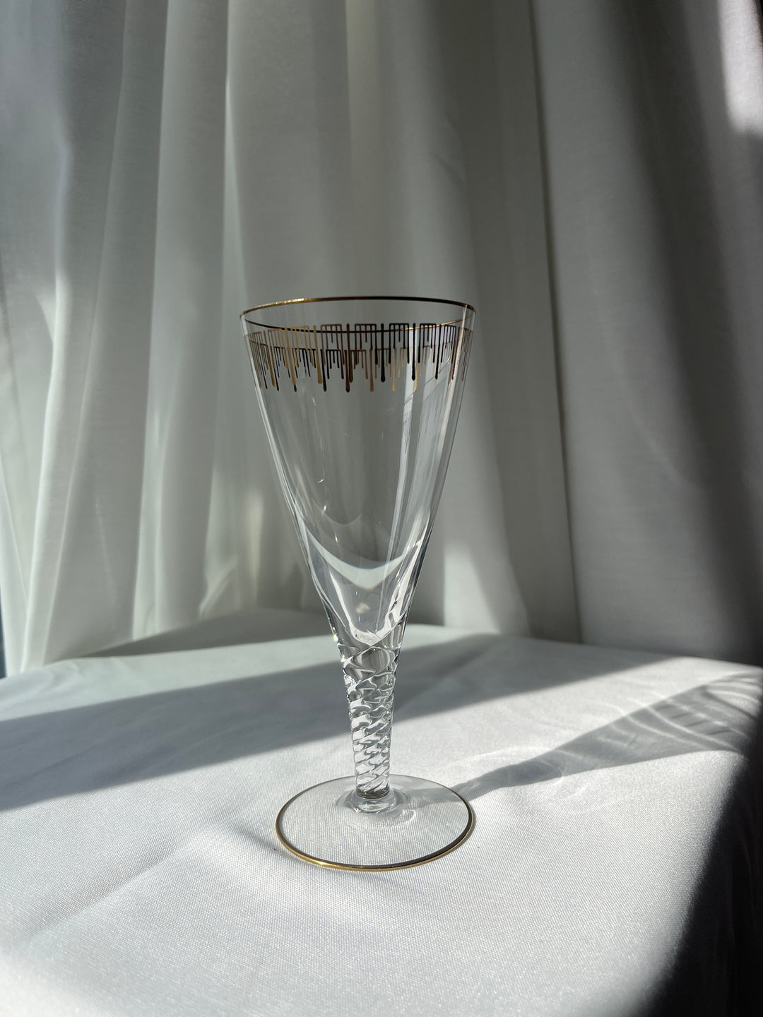 Rødvinglas ‘Marselisborg’ -Holmegaard Glasværk, designet af Jacob E.