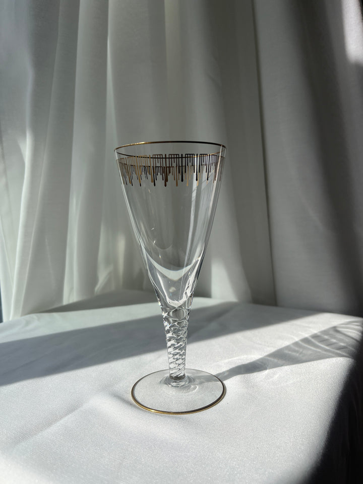 Rødvinglas ‘Marselisborg’ -Holmegaard Glasværk, designet af Jacob E.