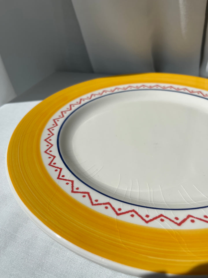 The plate 'TERNANA' made in Italy