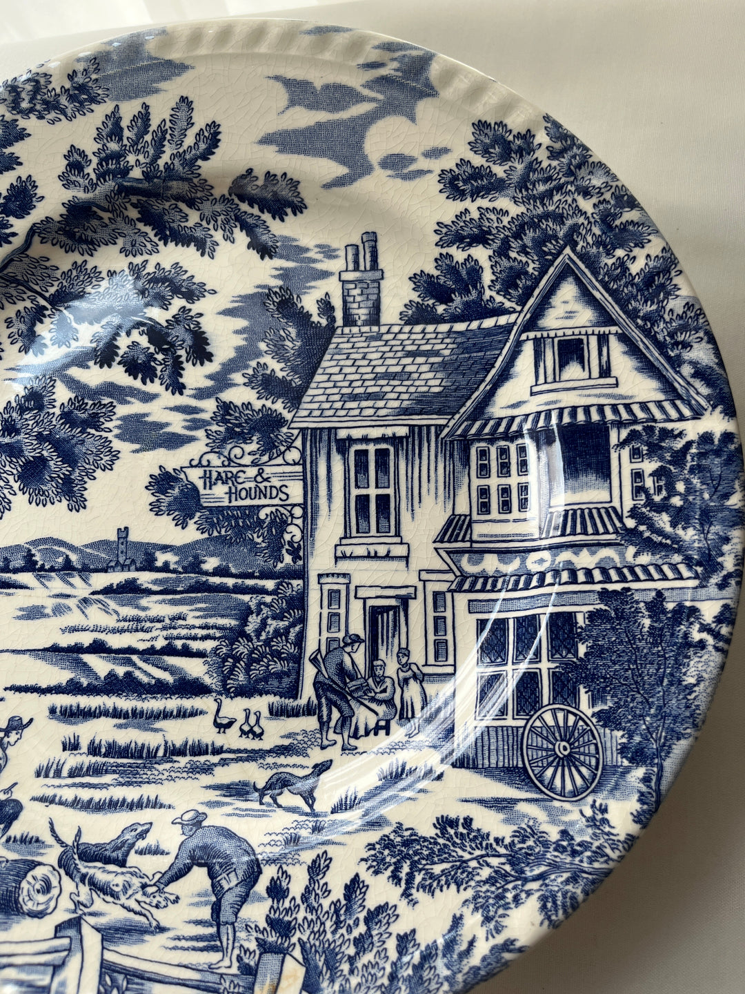 Tallerken Hare & Hounds- Lune Ville France ‘English style’