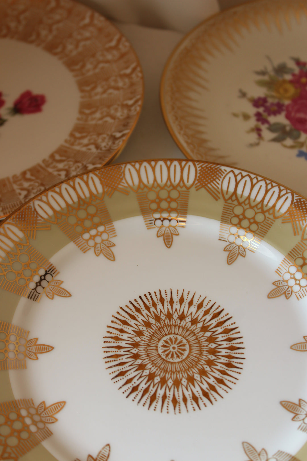 Plates (7 pcs) Bavaria Ivory